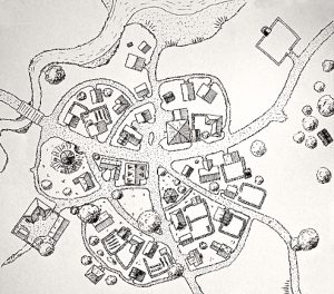 Stadsplan-leeg